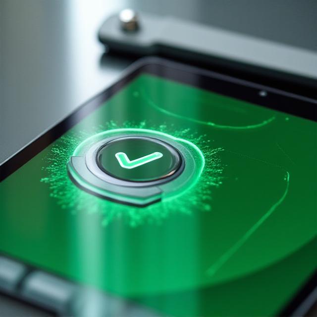 Symbolic representation of digital security and logistics data protection